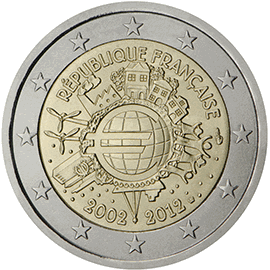 2012 - 10e anniversaire de l'euro