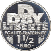 60e anniversaire du débarquement en normandie le 6 juin 1944 - 2004